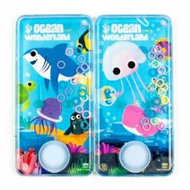 스마트폰 대신 아이에게 쥐어주는 고리끼우기게임 오션 휴대용 물게임기 고리넣기 링끼우기 레트로 고전 게임기