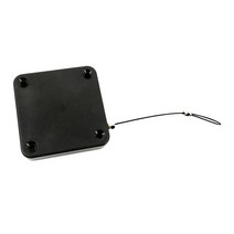 GHSHOP 상업적인 침실 창을 위해 자동으로 펀치 자유로운 자동적인 감지기 도어 클로저, 1200G, 63x63mm, 플라스틱