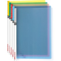 둥근쫄대화일(10개팩/청색/OfficeDEPOT)