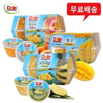 Dole 후룻볼 4개입x6팩 (복숭아2 + 망고2 + 파인애플2) /돌후룻볼/무배