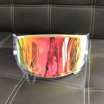 SHOEI 오토바이 헬멧 바이저 X14 Z7 CWR1 RF1200 Xspirit 렌즈 실드 액세서리, 02 Aurora Orange