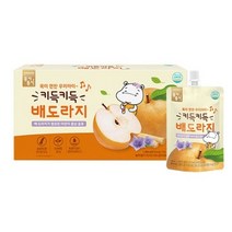 함소아 키득키득 배도라지 주스 100ml, 홍삼+배+도라지 혼합맛, 58개