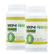 약초마을 보타닉 화이버 차전자피 식이섬유 비타민 C 360g 2통, 2개