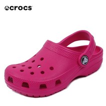 크록스 키즈 클래식 클로그 유아 아동 주니어 캔디핑크 204536-6X0 아쿠아슈즈 샌들