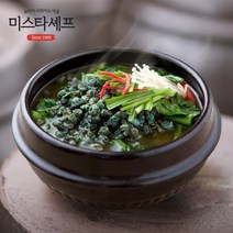 미스타셰프 아욱다슬기해장국 500g 1팩, 1개