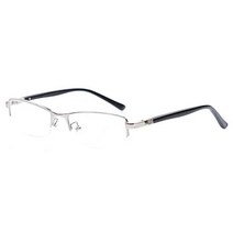 162962 일본안경테 FREESE 초경량 모던 안경 남성용 형상 기억 디자이너 패션 블루 라이트 감소 PC 하프 림 후쿠오카 안경 브랜드 프리 사이즈