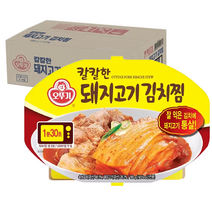 오뚜기 칼칼한 매운 돼지 고기 김치찜 12개 / 한국 전투 야전 비상 식량 파는곳, 오뚜기 칼칼한돼지고기김치찜 180g x 12개