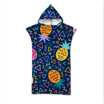 서핑 서프 해변 판초 후드 비치 바디 타월 타올 가운, 1개, 판초타올_A18