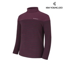 김영주 남성 양면 기모 마이크로 플리스 터틀넥 티셔츠 / 후리스 아웃도어 등산 골프 보온 기모티