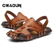 Cwadun 남성 수제샌들 투웨이