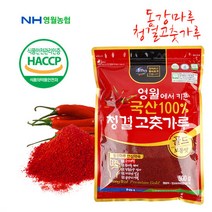 22년산 [영월농협]동강마루 청결 고춧가루500g(보통맛), 단품
