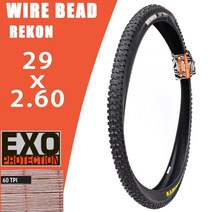 자전거타이어 maxxis rekon 와이어 비드 rekon 레이스 자전거 산악 자전거 타이어 mtb 27.5 29 2.40 2.60 2.25, 29x2.60 엑소, 철사
