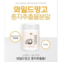 와일드망고씨앗추출분말 120g 아디포넥틴 망고종자 중년건강