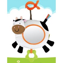 케이스키즈 아기 무무 거울 놀이 - 헝겊 촉감 치발기 인형 장난감 신생아 선물