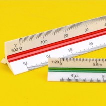 건축 제도 용품 삼각 축척자 스케일자 15CM 30CM 고배율 저배율 척도 눈금, 제품선택, 15cm - 저배율