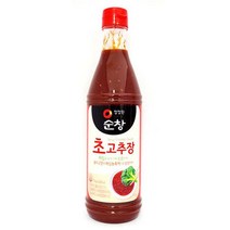쿨샵 청정원 순창 초고추장 매콤달콤 초장 2size, 초고추장500g튜브