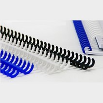 초보자도 쉬운 제본 클릭링 12mm 20개 제본재료 사무용제본기 제본기추천 제본기계 책만드는기계 타공기, 흰색