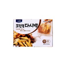 1+1 크린랲 다시백 요리국물팩 다용도 다시백 대형 30매, 대형 2개