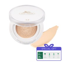 브이티코스메틱 VT 시카 스킨 핏 커버 쿠션 (시카 4STEP 샘플키트 ), VT 시카 스킨 핏 커버 쿠션 (시, 21호 라이트 베이지