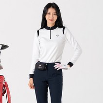 여자 데일리 10대 20대 스포츠 골프웨어 반집업 긴팔티