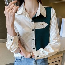 슬리브 블라우스 셔츠 모던 출근 하객룩 30대 사무실 봄 면접 미팅 전문 새로운 멀티 매치
