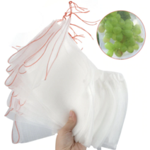 30cmX20cm 다용도 과일 보호망 그물망 양파 포도 채소 보관망, 단품