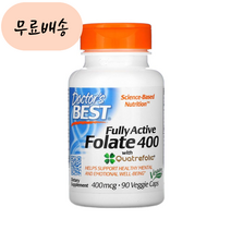 닥터스베스트 4세대 활성 엽산 400mc.g 90개입 Quatrefolic Folate, 1개, 90정, 90정