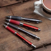 미쯔비시 유니 알파겔 흔들 샤프 M5-619GG 한정판, 레드