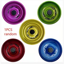 요요 불빛 매직 꼬이지 않는 잘당겨지는 탄성좋은 입문자용 연습용 Yoyo Professional Yo-yo Diabolo 베이비젠 장난감 재미있는 것들 성인 선물, [01] Random Color 1PCS