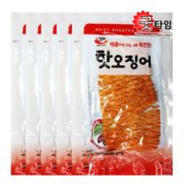 정화식품 핫오징어 35g 10입, 10개
