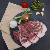 (삼다푸드)제주 흑돼지 목살 생삼겹살 구이용 캠핑고기 바베큐 냉장제품, 제주돼지 삼겹살 500g
