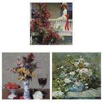 쏘잉스 면20수 컷트지] DTP 명화그림-카페의여인(a2667) CA3