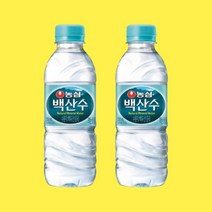 농심 백산수 330ml 40개 휴대용 생수