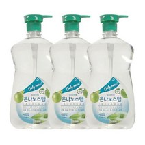 은나노스텝 시즌3 1100ml 주방세제 3개(펌프3개) 친환경 다목적 다용도 세정제 클리너 기름때, 사과향 2개 + 레몬향 1개, 상세페이지 참조2
