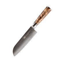 FINDKING AUS10 다마스쿠스 셰프 나이프 식칼 BD타입 18+13cm 일본 수입 특수강 제작, 단품