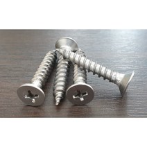 스텐 태핑나사 1종 접시머리형 목재피스 목공피스 M3x6mm(500개) 외 사이즈선택