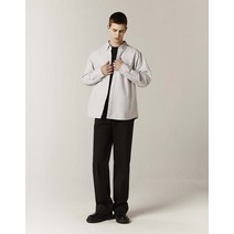 지오다노 오버사이즈 옥스포드 셔츠 02라이트그레이 01043503 NC신구로