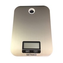 일본직발송 10. SETAKO 세타공업 1g단위로 최대 5kg계량 벽걸이 디지털저울 주방저울 정밀저울 전자저울, One Size_One Color, One Size_One Color, 상세 설명 참조0