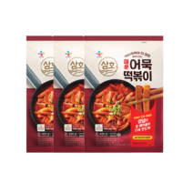CJ씨푸드 삼호 매운 어묵떡볶이 435g, 3개