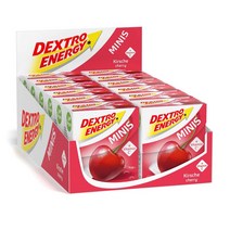 Dextro Energy 덱스트로 에너지 미니 포도당 캔디 체리 50g 12개