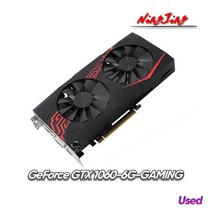 고성능 컴퓨터그래픽카드 중고 Asus GeForce GTX 1060 6G 게임용 그래픽 카드 GDDR5 6pin PCI-E 3.0x16 비, 한개옵션0
