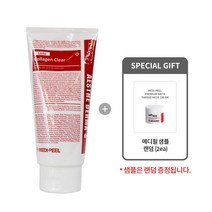 [손담비 클렌징폼] 메디필 손담비 레드 락토 콜라겐 클리어 클렌징폼 300ml [정품], 1개+메디필 샘플(2매), 300g