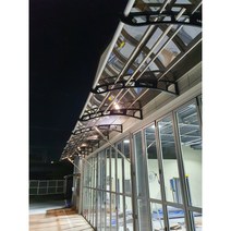 비가림 1000x2500 렉산 현관캐노피 주차장캐노피 창문처마 데크차양 전원주택테라스 자전거보관대 분리수거함 창문비가림 농막테라스 베란다비가림. 차양막 파고라 어닝, 블루