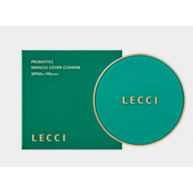 르씨(LECCI) P7프로바이오틱스 밀착 물광 쿠션 팩트(본품+리필 1개) 안묻는 커버력, 1개, 21호