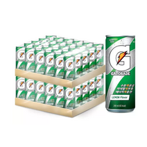 게토레이 레몬 캔, 240ml, 180개