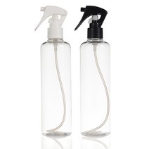 허브스프레이 미니건스프레이(S형) 분무기 100~500ml, 300ml, 투명용기 검정캡(S형)