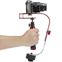 카메라 짐벌 DSLR 미러리스 알루미늄 디지털 안정제 스마트폰 5dii 모션 스테디캠 for camera phone 31 31, 빨간색, 02 빨간