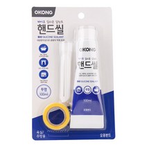 오공 W4A2298 싱크대 건없이간편사용 메꿈 헤라포함 접착 바이오 가정용 실란트 인테리어내장 공장 오공 소형 투명 유리 미니 곰팡이 간편사용 씰링 창호 작은거 욕실 방수 100ml 핸드씰 실런트 실리콘 세면대곰팡이 샤시 백색 세면대제거 실리콘 실란트