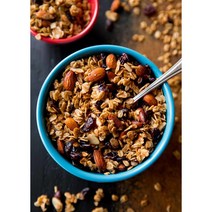 MEGANS 대용량 크랜베리아몬드 바나나호두코코넛고급 수제그래놀라 700g 1.4kg, 크랜베리 아몬드, 패밀리사이즈700, 1개