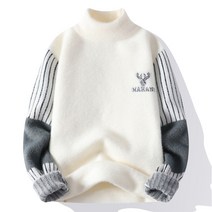 남성 스웨터 반폴라 겨울 니트 긴팔 도톰 남성 니트 NZ4038